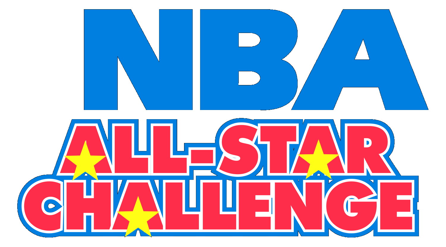 NBA All-Star Challenge logo for Super Nintendo